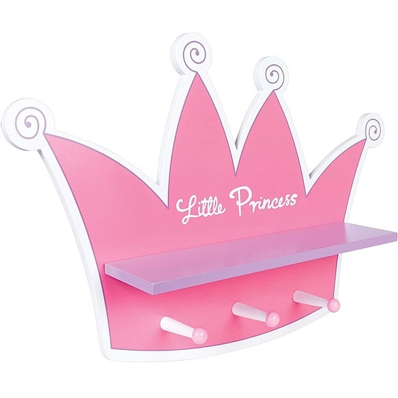 Princess Bedroom Accessories in Pink and White - Picture 14 of 16